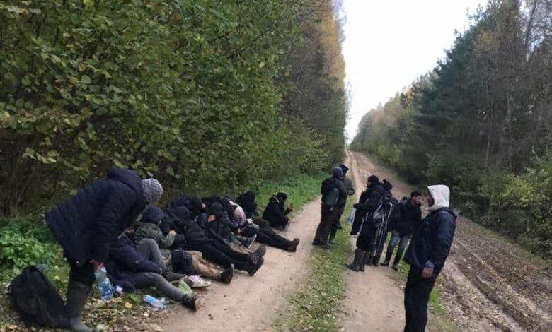 لاجئون يمنيون في بيلاروسيا