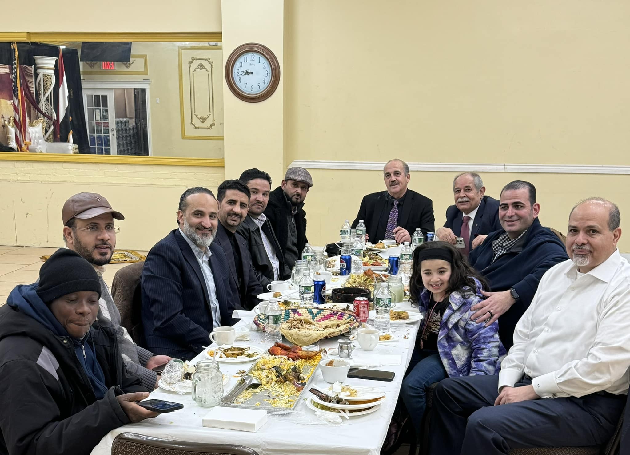 الجالية اليمنية في نيويورك تستقبل وفد اللجنة العربية الأمريكية لمكافحة التمييز