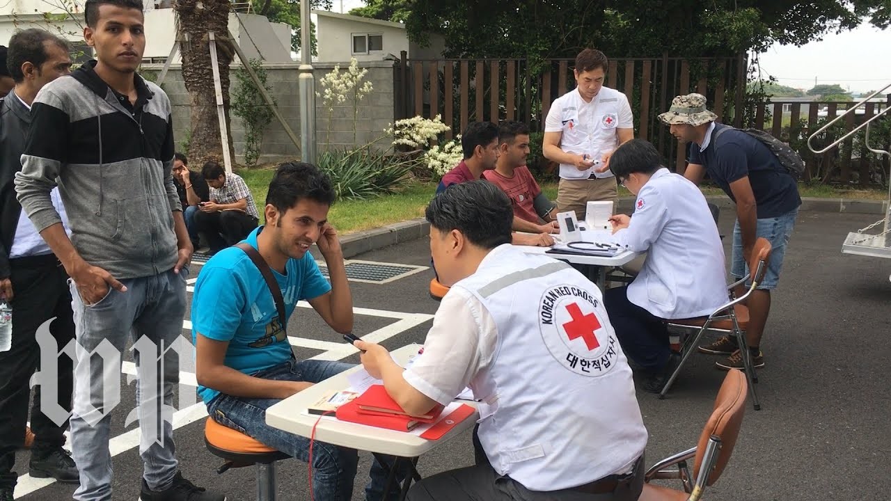 لاجئون يمنيون في كوريا الجنوبية